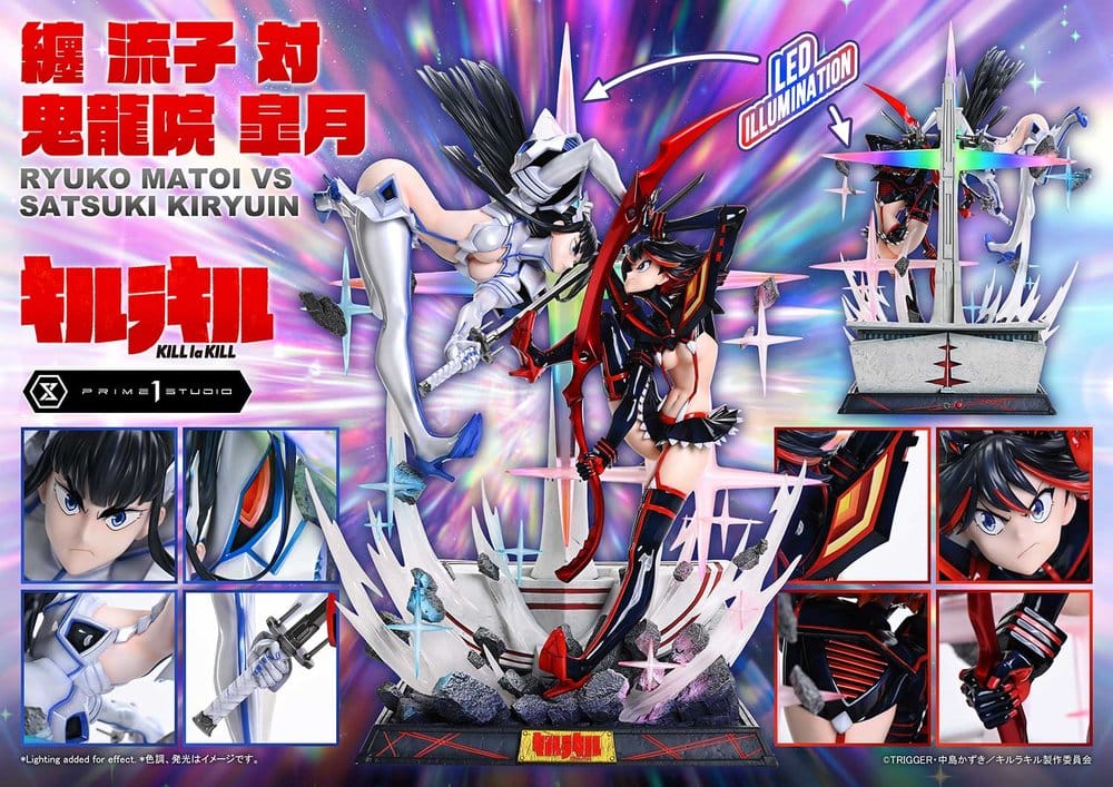 Kill la Kill Ultimate Premium Masterline Statue 1/4 Ryuko Matoi vs Satsuki Kiryuin 62 cm – Bild 7