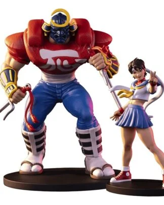 Street Fighter Street Jam Statuen 1/10 Sakura & Sodom 22 cm