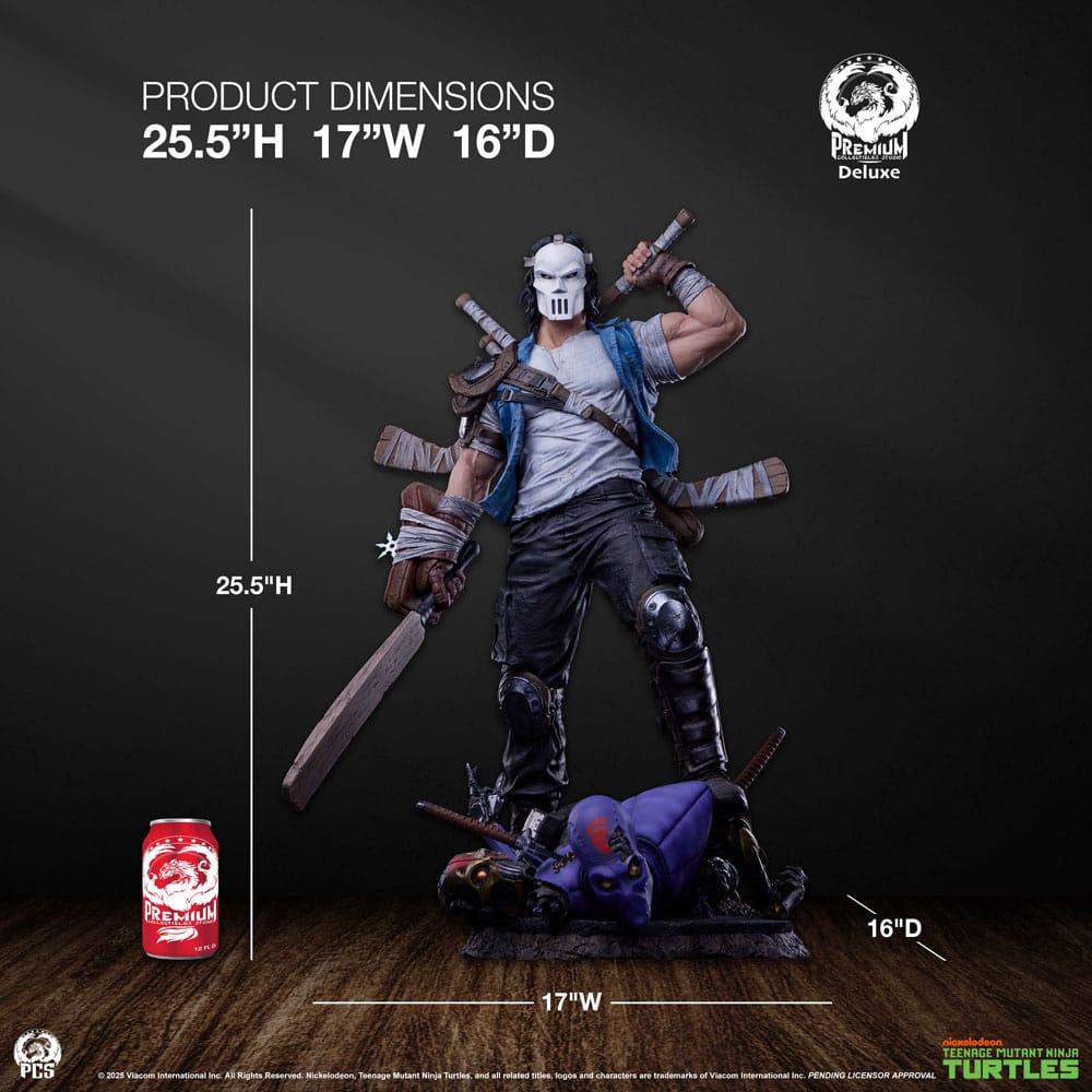 Teenage Mutant Ninja Turtles Legends Statue 1/3 Casey Jones Deluxe Edition 65 cm – Bild 16