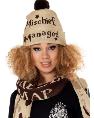 Harry Potter Beanie Marauders Map