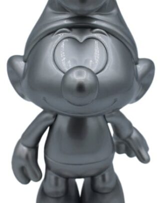Die Schlümpfe Vinyl Figur Schlumpf Silber 19 cm