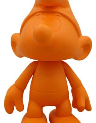 Die Schlümpfe Vinyl Figur Schlumpf Orange 19 cm