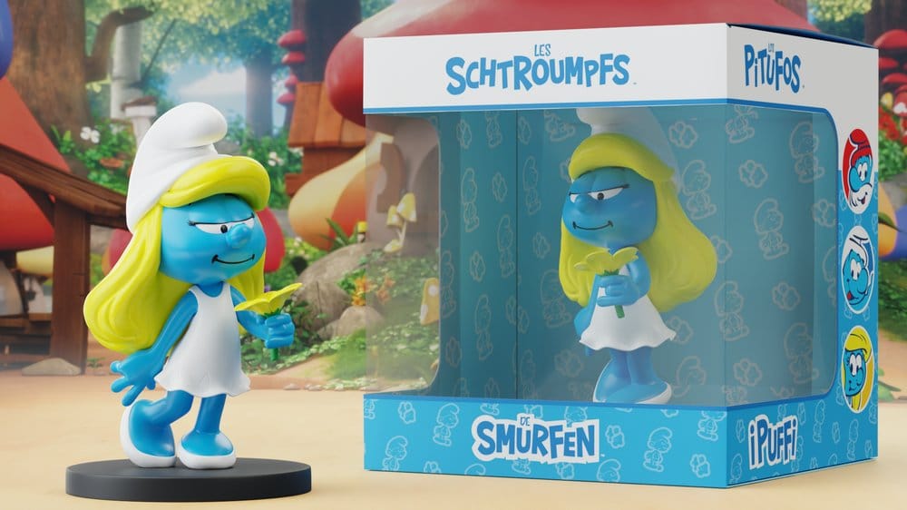 Die Schlümpfe Statue Schlumpfine mit Blume 12 cm – Bild 3