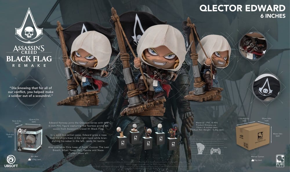 Assassin´s Creed Qlector Statue Edward