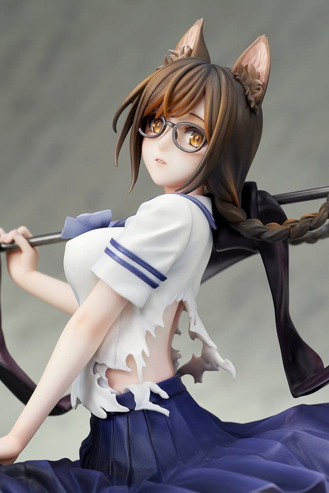 Comics Bakemonogatari PVC Figur 1/7 Tsubasa Hanekawa 26 cm – Bild 13