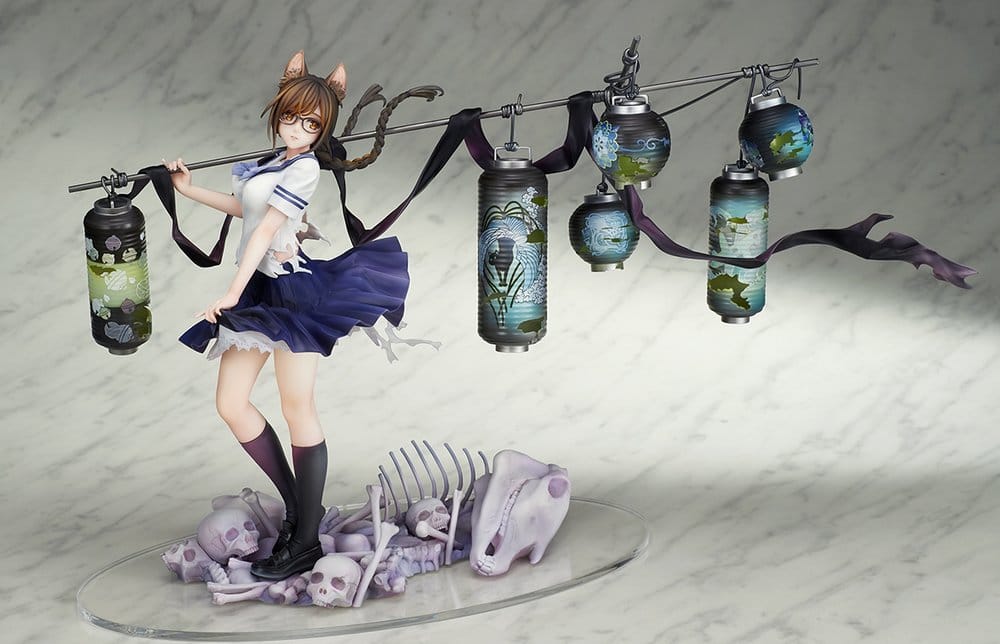 Comics Bakemonogatari PVC Figur 1/7 Tsubasa Hanekawa 26 cm – Bild 14