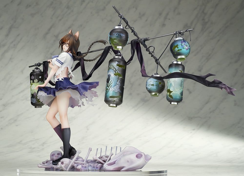Comics Bakemonogatari PVC Figur 1/7 Tsubasa Hanekawa 26 cm – Bild 15