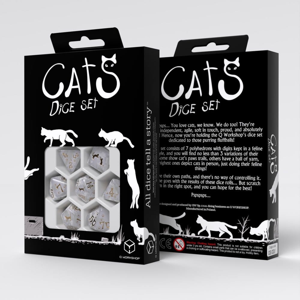 CATS 7er-Würfelset Purrl – Bild 2