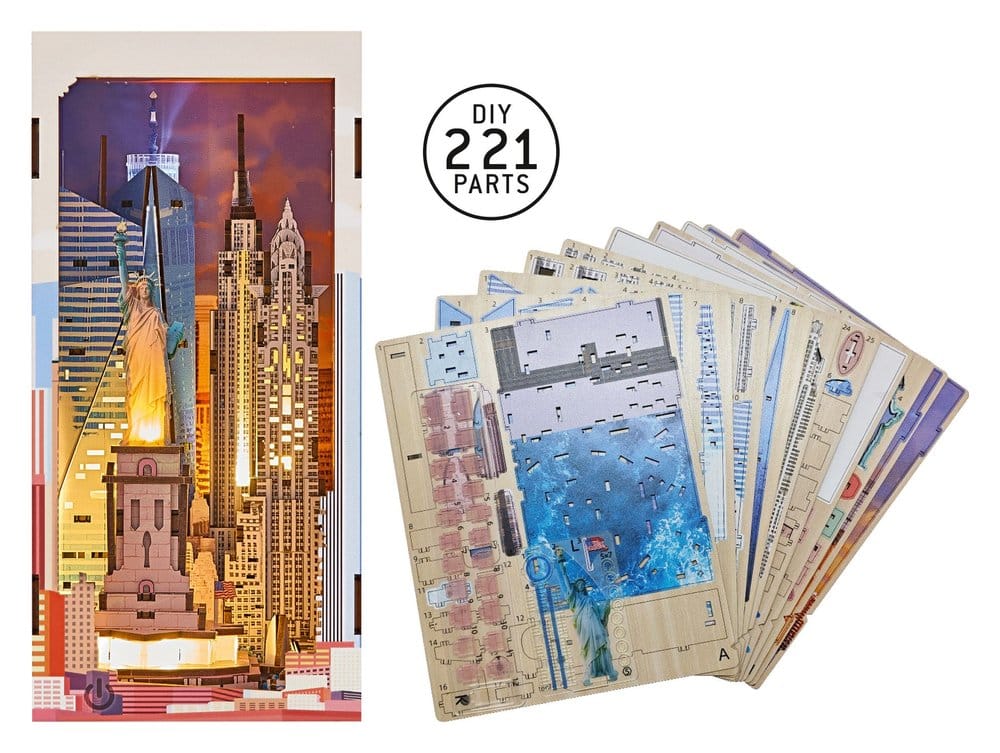 Revell Tiny Adventures Book Nook Mini-Diorama New York 18 cm – Bild 4
