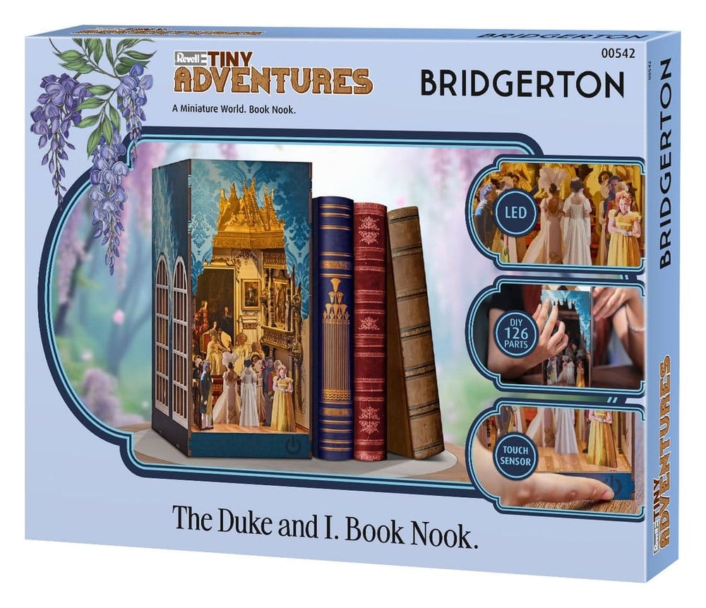 Bridgerton Tiny Adventures Book Nook Mini-Diorama The Duke and I 18 cm – Bild 5