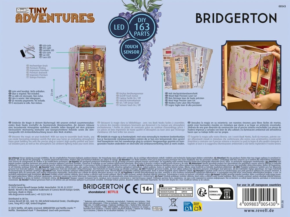 Bridgerton Tiny Adventures Book Nook Mini-Diorama Into the Light 18 cm – Bild 4