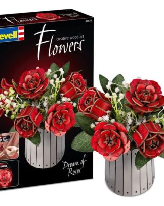 Revell Flowers Holzblumen Dream of Roses 22 cm