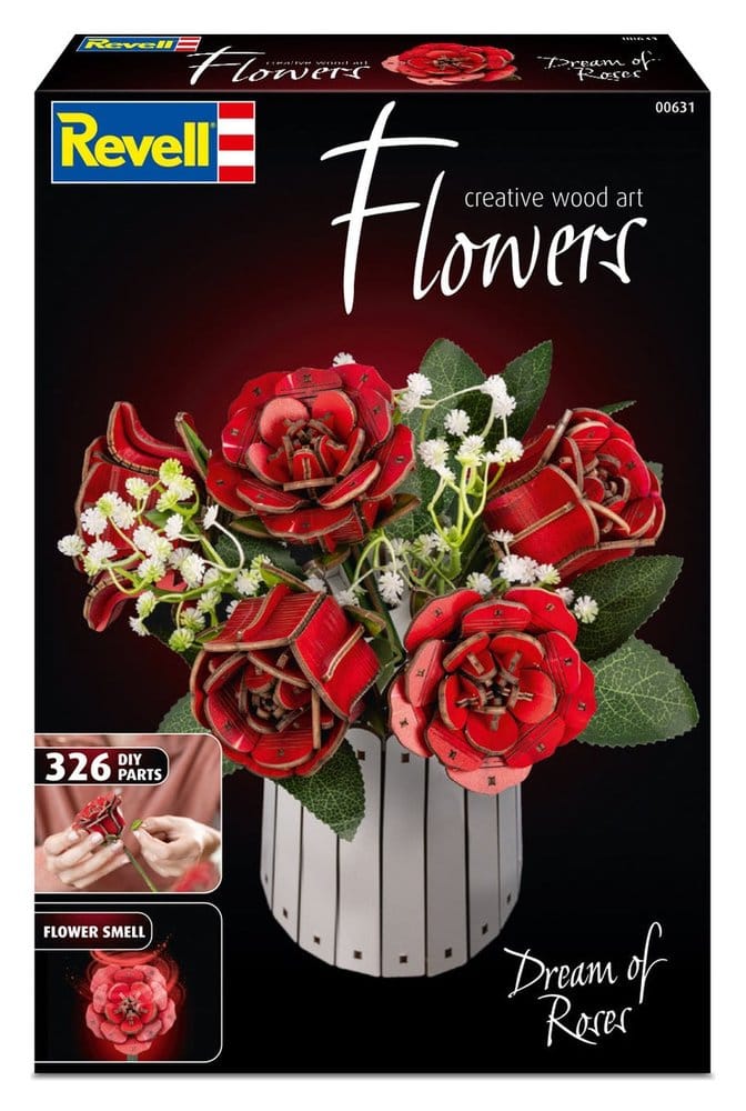 Revell Flowers Holzblumen Dream of Roses 22 cm – Bild 5