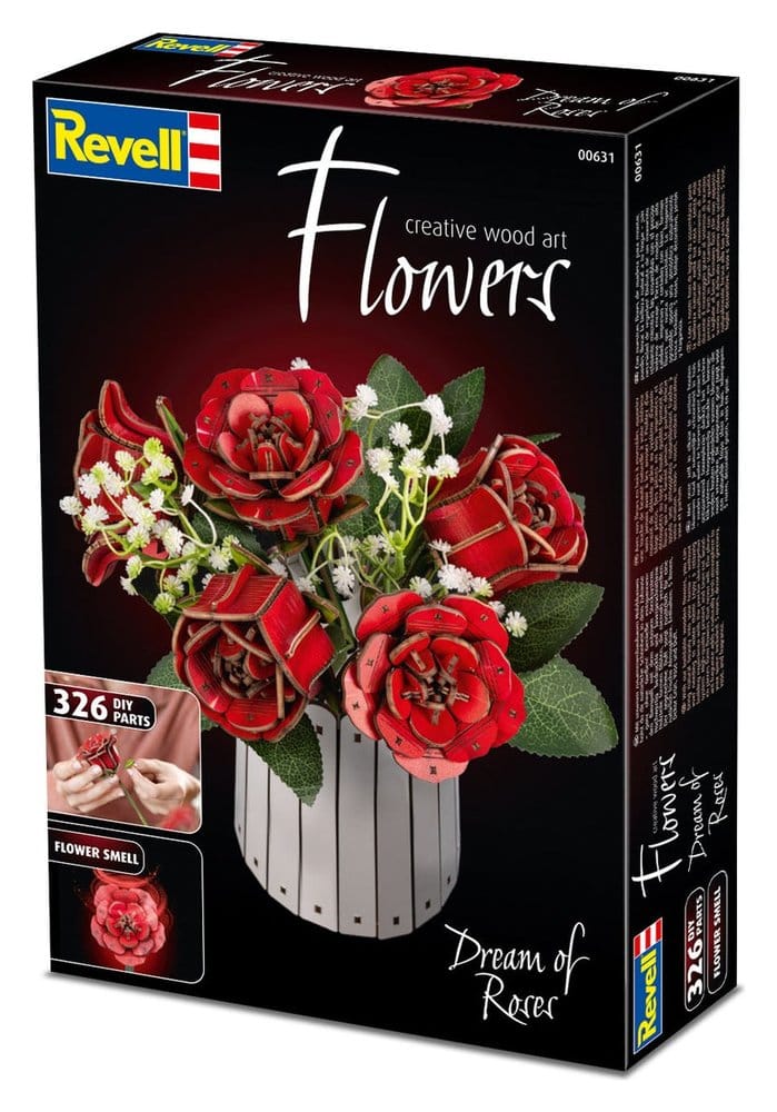 Revell Flowers Holzblumen Dream of Roses 22 cm – Bild 6