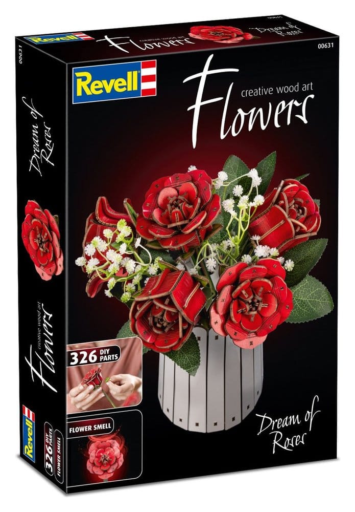 Revell Flowers Holzblumen Dream of Roses 22 cm – Bild 8