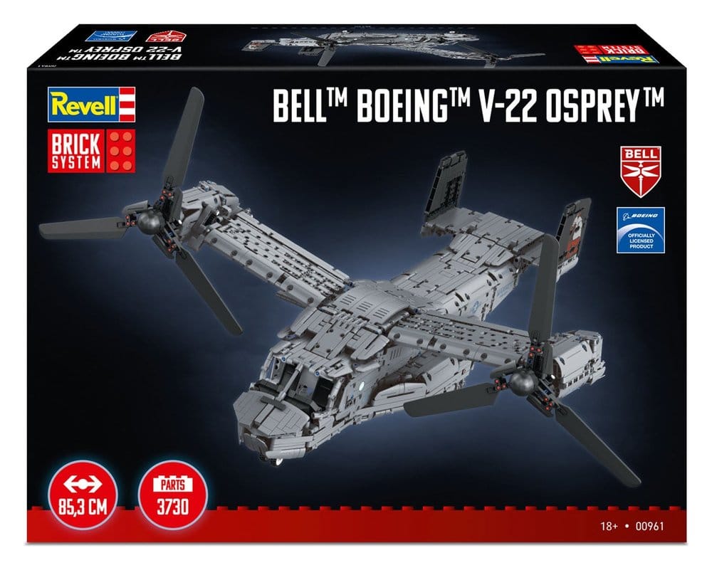 Bell Boeing Brick System Klemmbaustein Set V-22 Osprey 68 cm – Bild 7