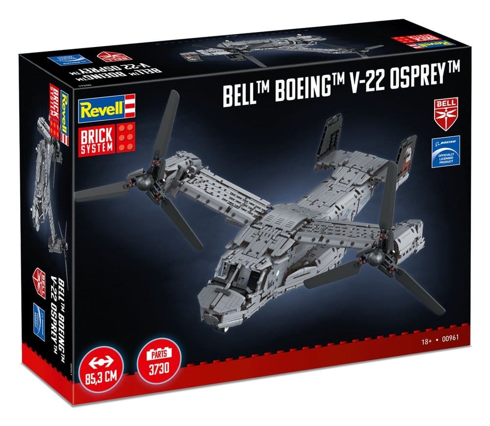Bell Boeing Brick System Klemmbaustein Set V-22 Osprey 68 cm – Bild 9