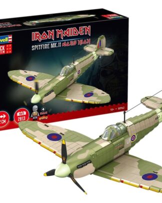 Iron Maiden Brick System Klemmbaustein Set Spitfire MK.II Aces High 58 cm
