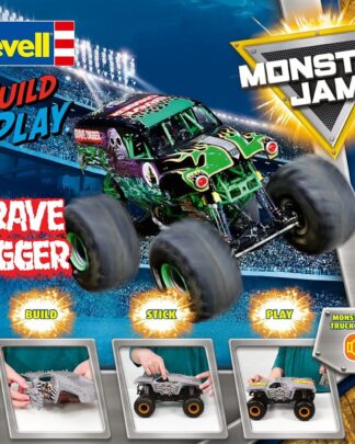 Monster Jam Revell Build & Play Bausatz Monster Jam Grave Digger