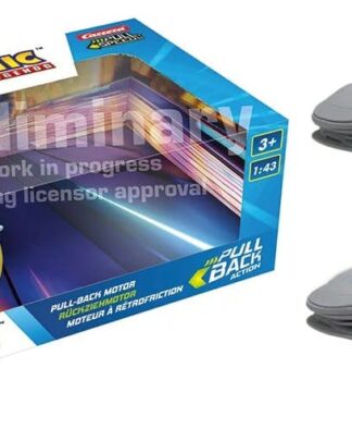 Sonic the Hedgehog Pull & Speed Auto mit Rückziehmotor Sonic Racing CrossWorlds - Twinpack