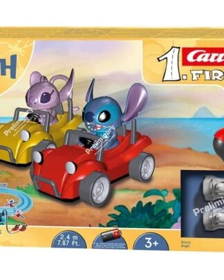 Disney Stitch Carrera First Autorennbahn Set Disney Stitch 2,4