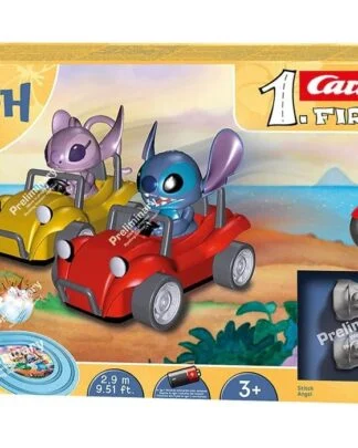 Disney Stitch Carrera First Autorennbahn Set Disney Stitch 2,9