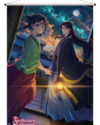 Die Tagebücher der Apothekerin Wandrolle 02 Maomao & Jinshi 60 x 90 cm