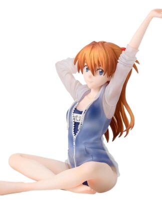 Rebuild of Evangelion Yumemirize PVC Figur Asuka Shikinami Langley School Swimsuit Ver. 16 cm