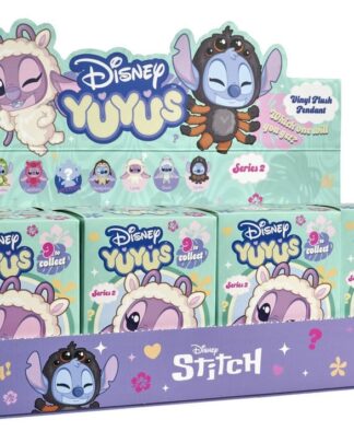 Disney YuYus Plüsch Schlüsselanhänger Wave 2 Stitch & Angel 13 cm Blindbox Display (8)