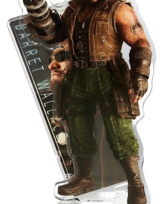 Final Fantasy VII Rebirth Acryl Ständer Barret Wallace 10 cm