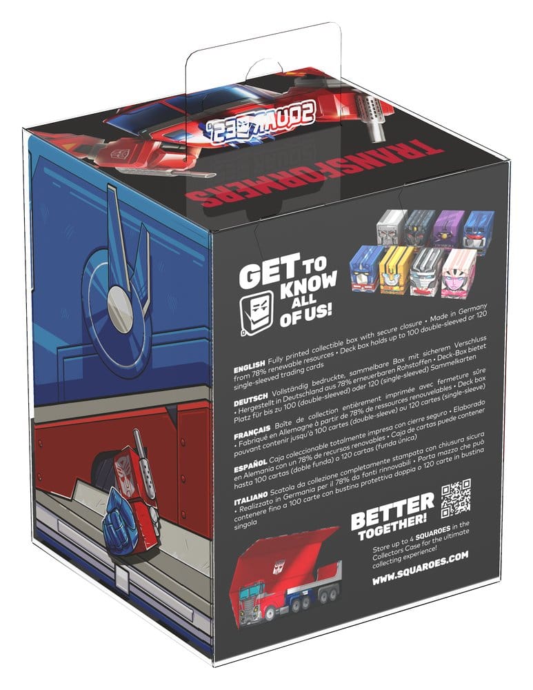 Squaroes Squaroe Transformers TR001 - Optimus Prime – Bild 10