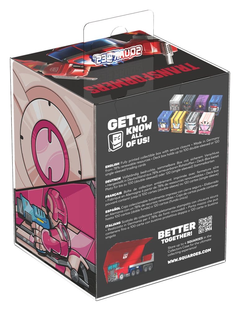 Squaroes Squaroe Transformers TR004 - Arcee – Bild 10