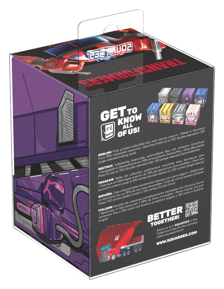 Squaroes Squaroe Transformers TR007 - Shockwave – Bild 10