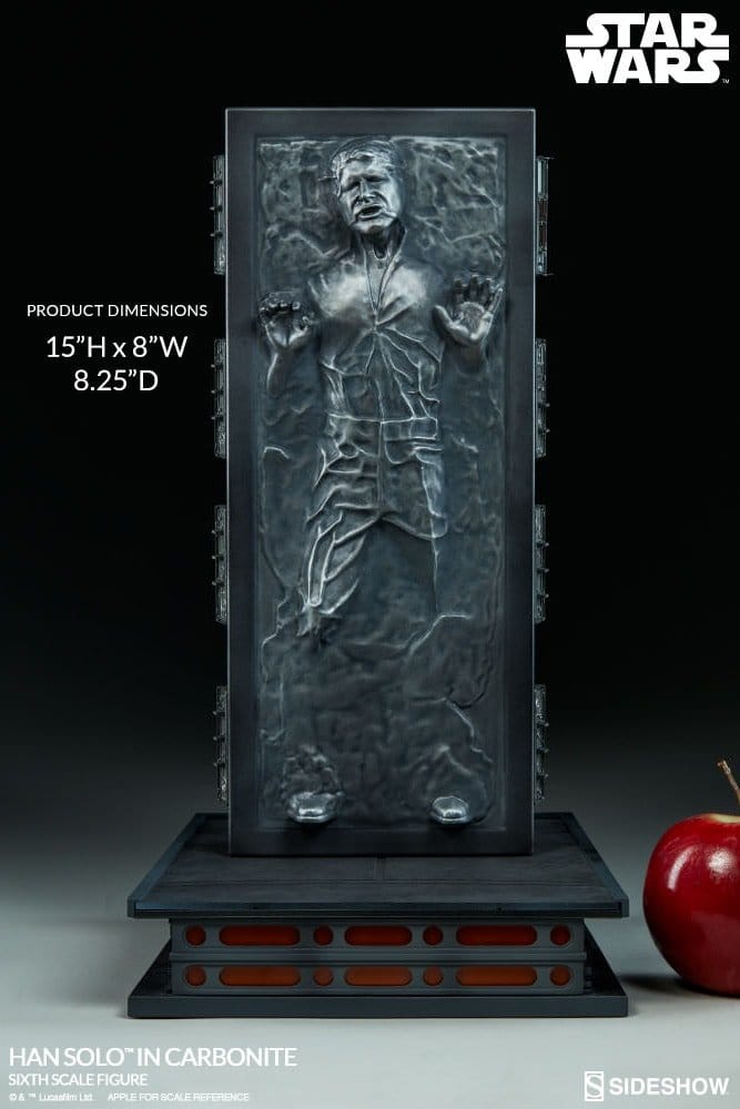Star Wars 1/6 Actionfigur Han Solo in Carbonite 38 cm – Bild 5