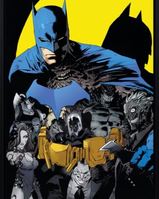 DC Comics Kunstdruck Batman #1 (High-Gloss Black Edition) 41 x 61 cm - ungerahmt