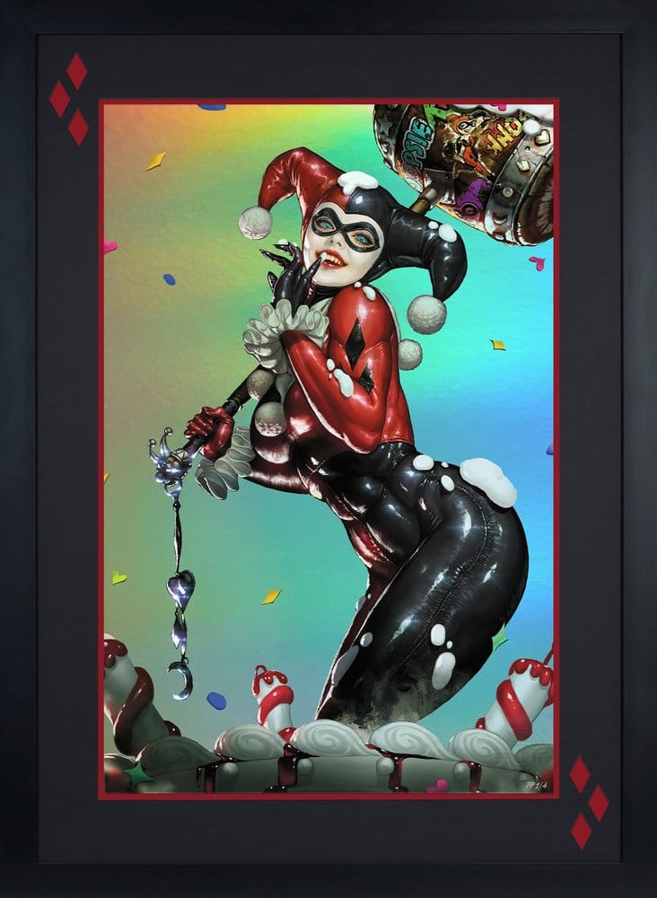 DC Comics Kunstdruck Harley Quinn (Exclusive Edition) 41 x 61 cm - ungerahmt – Bild 5