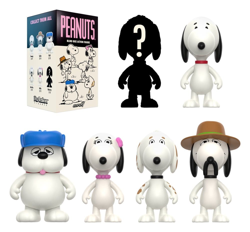 Peanuts ReAction Actionfiguren Snoopy's Siblings Wave 10 Blind Box 10 cm Display (12) – Bild 4