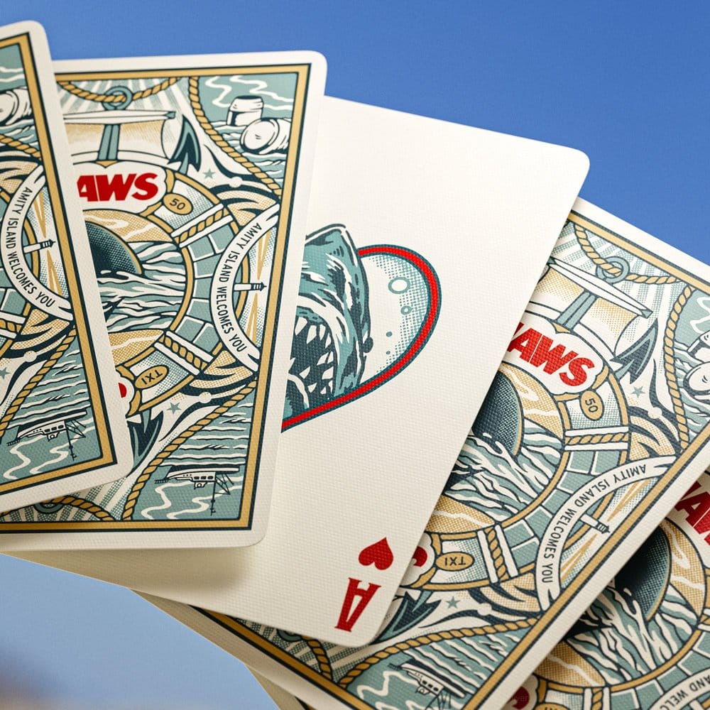 Der weiße Hai Premium Spielkarten – Bild 8