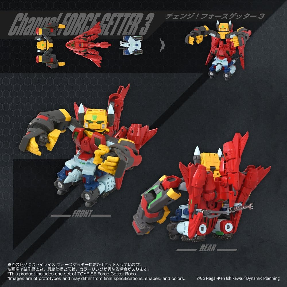 Getter Robo Toyrise Actionfigur Force Getter Robo 27 cm – Bild 3