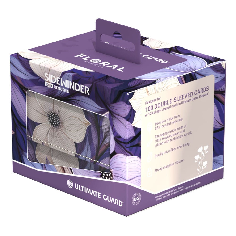 Ultimate Guard Sidewinder 100+ Xenoskin "Floral Places" - Moonlit Glen – Bild 9