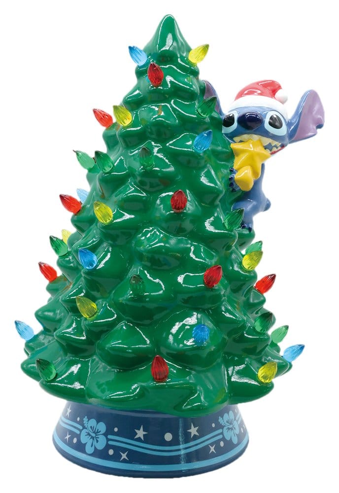 Disney Keramik-Weihnachtsbaum mit Lichtern Stitch 30 cm