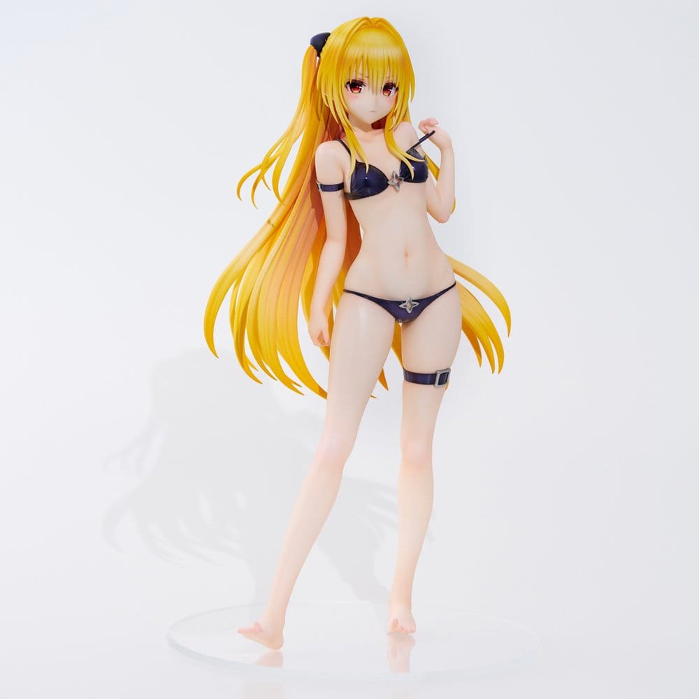 To Love Ru Darkness Swimsuit Series PVC Figur 1/4 Golden Darkness 39 cm