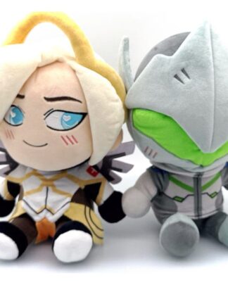 Overwatch Plüschfiguren 2er-Pack Genji & Mercy 22 cm