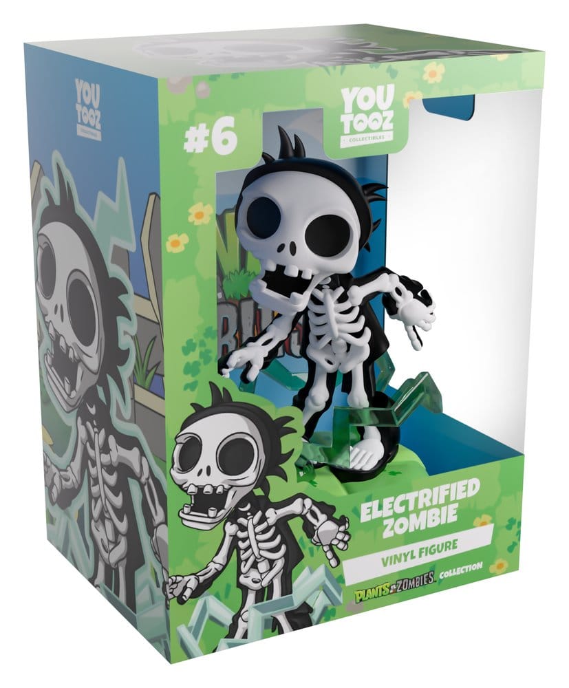 Plants vs. Zombies Vinyl Figur Elektrisierter Zombie 12 cm – Bild 4