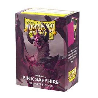Dragon Shield Sleeves Matte Standard Size Pink