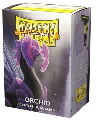Dragon Shield Dual Matte Sleeves - Orchid Emme (100 Sleeves)