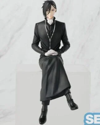Black Butler: Boarding School Arc PM Perching PVC Statue Sebastian Michaelis 16 cm