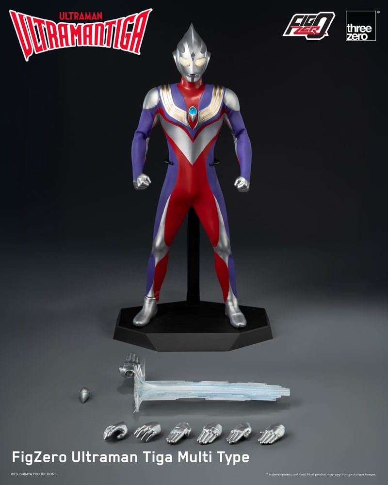 Ultraman Tiga FigZero Actionfigur 1/6 Ultraman Tiga Multi Type 32 cm – Bild 2
