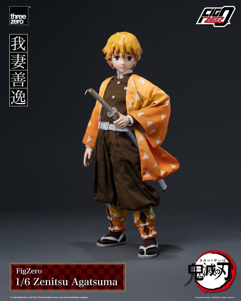 Demon Slayer: Kimetsu no Yaiba FigZero Actionfigur 1/6 Zenitsu Agatsuma 28 cm – Bild 2