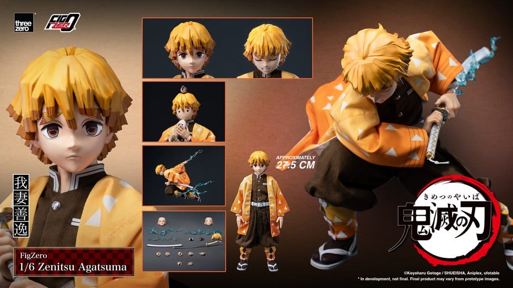 Demon Slayer: Kimetsu no Yaiba FigZero Actionfigur 1/6 Zenitsu Agatsuma 28 cm – Bild 15